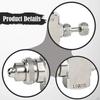 Adjustable Stainless Steel Nozzle for Fine Mist, Optimized Jet Humidification, Effective