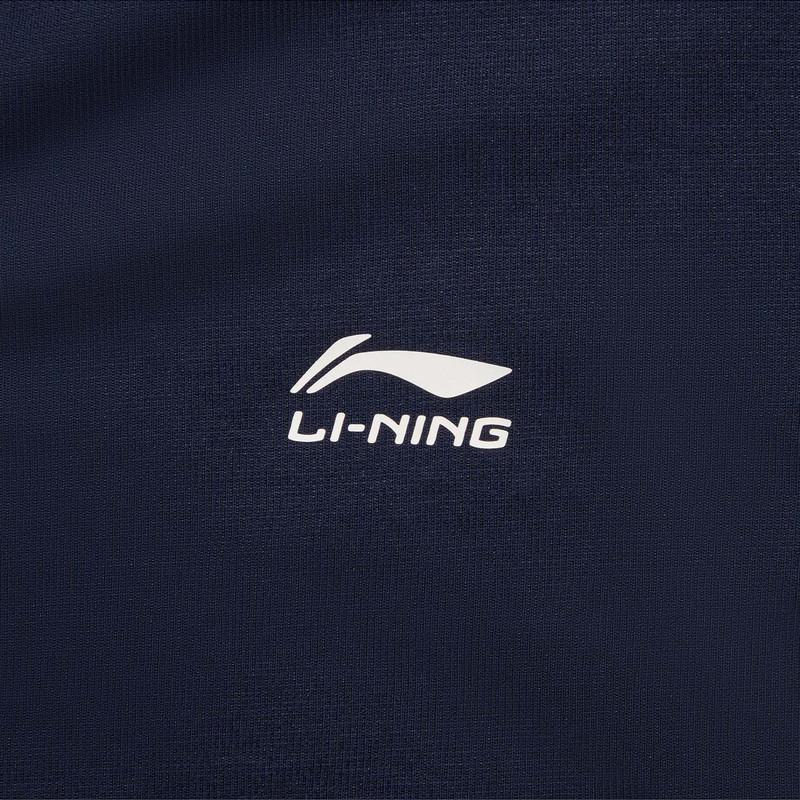 Li-Ning Comfortable Breathable Polo Shirt Women Tops Deep-Navy APLW476-4
