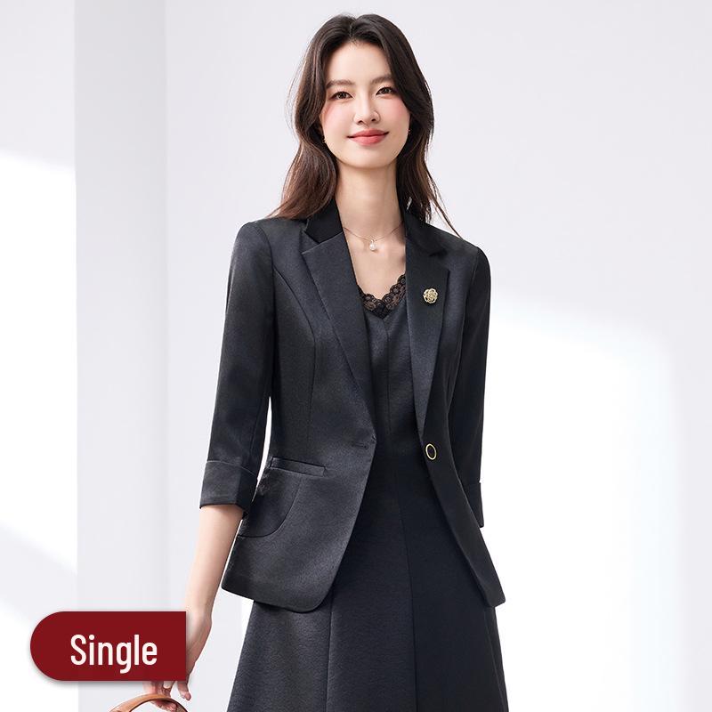 

Spring/Summer Slim-Fit Age-Reducing Women s Skirt Suit for Professional Office Wear Medium (M)