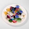 5Pcs 20Mm Glass Heart Shape Charm Pendant Hanging Wedding Decor Supplies Lovely Jewelry Necklace Accessories Decoration Crafts