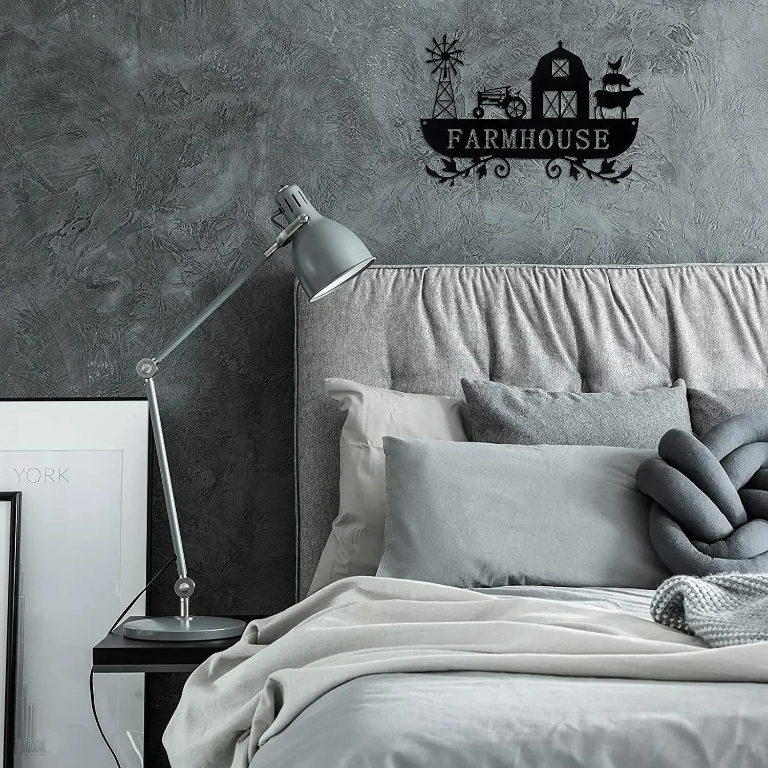 Металлический декор для дома в стиле фермерского дома — фото 4