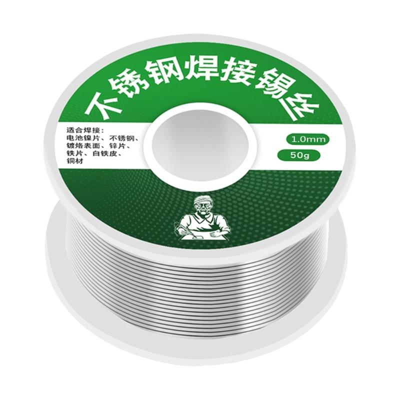 Solder Wire Tin Lighter Soldering Low Melting 1.0mm Rosin Core Flux 2.0% 20g/50g/100g