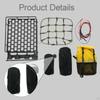 1: 10 RC Crawler Roof Rack and Luggage Set DIY Decoration Parts Accessory for 1/10 1/12 1/14 Models