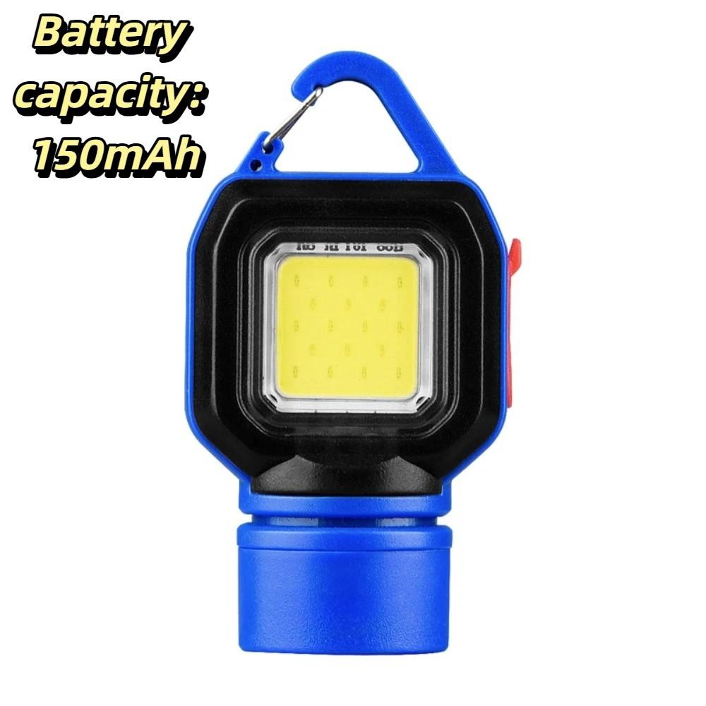Lightweight Design Keychain Lamp High-Brightness COB USB Charging Flashlight  Daily Travel