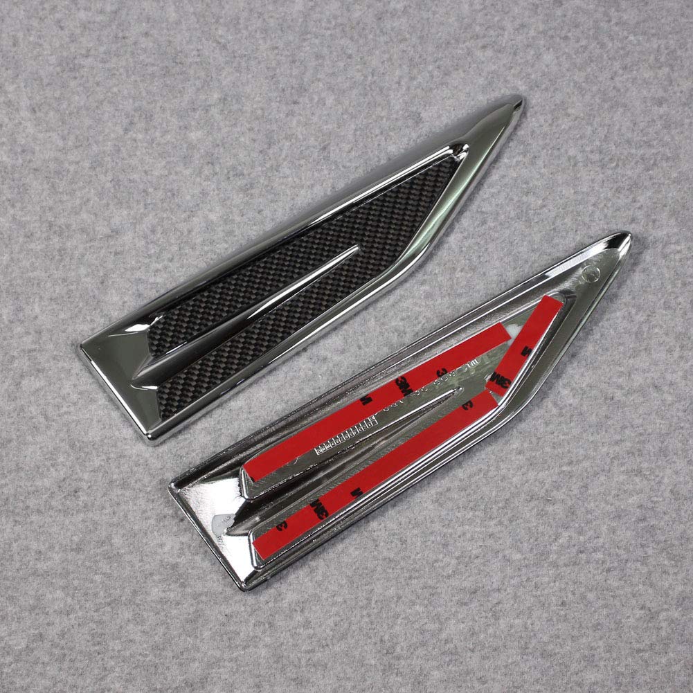 RUIQ Toyota 30 Series Exterior Chrome Plated Fender Garnish with Side Dummy Air Euro Outside Side Door Shark Black Carbon Fiber Designed Exclusively