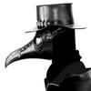Steampunková maska s ptačím zobákem Halloweenská maska Maska na taneční párty Pokrývka hlavy Slavnostní atmosféra Zábavná maska Rekvizity Halloweenská maska