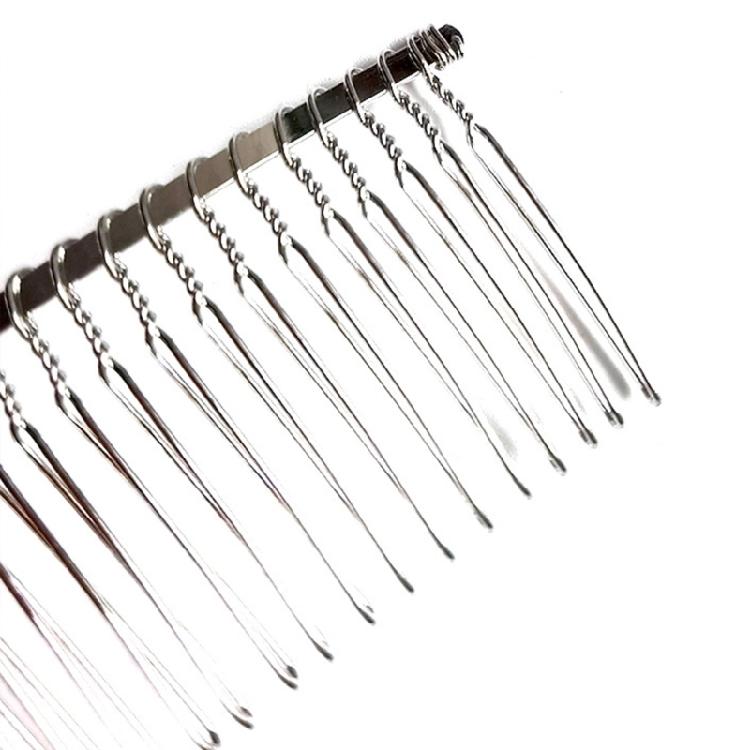 10pcs Vintage Wire Twist Comb Bridal Styling Girls Hair Accessories Jewelry for Elegant Bridal Looks