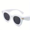 Inflated Round Punk Sunglasses Women Men Y2k Sports Glasses for Ladies Vintage Steampunk Eyewear Shades