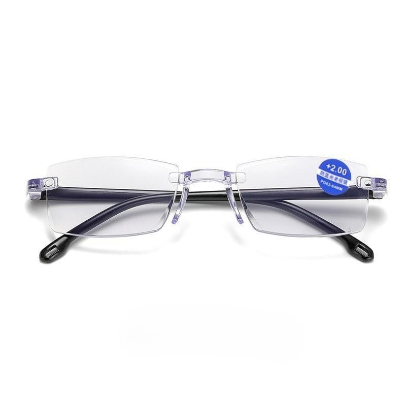 Frameless Anti-light Reading Glasses / Eye Protection / Presbyopic Mirror for Men / Women
