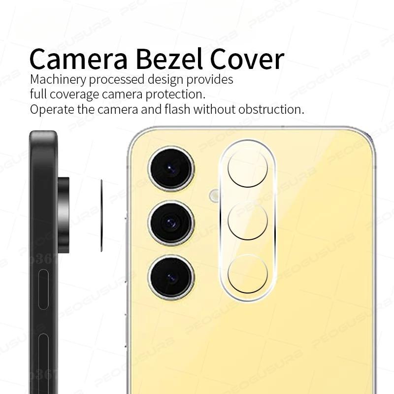 3D Lens Tempered Glass For Samsung Galaxy S22 S23 S24 S25 Ultra Plus Camera Screen Protector