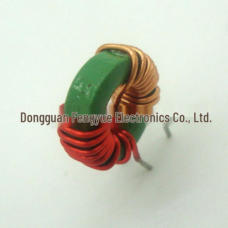 Toroidal Inductor T9*5*3, 3A, 0.5mm Red Wire, 8 Turns, 350UH Split Winding Coil
