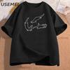 Otter T Shirt Retro 90s Graphic T Shirts Y2k 2000s Nature Tee Casual Cotton Short Sleeve Men Women Round Neck Tshirt Clothes