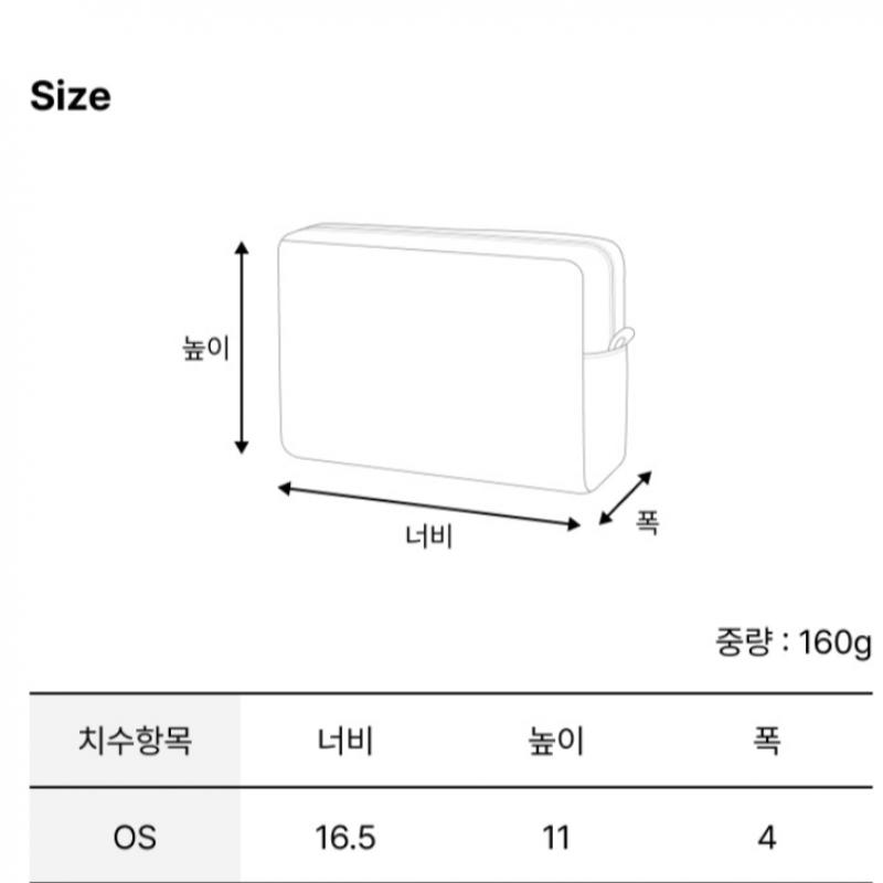 KANGOL Easy Travel Wallet Bag 3401 Ecru