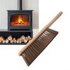 2026 New Wooden Handle Fireplace Brush for Removal, Hearth & Corner Cleaning Tool, Fireside Cleaning Brush for Fireplaces