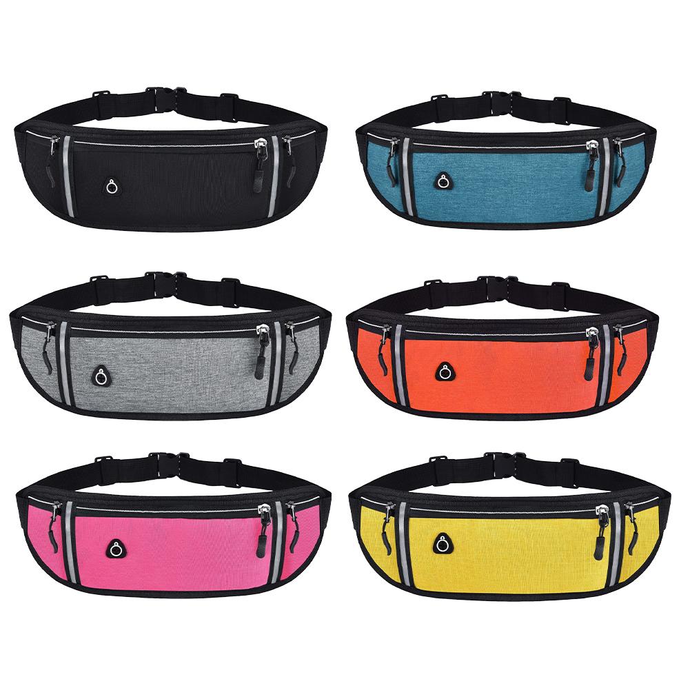 Running Belt Phone Holder Belt Waist Pack Cycling Bag for Running Walking Cycling Camping Gym