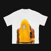 Bryant Bubble Gum Pop Vintage Short Sleeves T-shirt Summer Men Women Streetwear Y2K Fashion Harajuku Basketball Tee Casual Tops