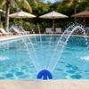 Swimming Pool Fountain Nozzle Fits 3/4-inch Connector Garden Pond Amusement Park Fountain Sprinkler Water Spray Head