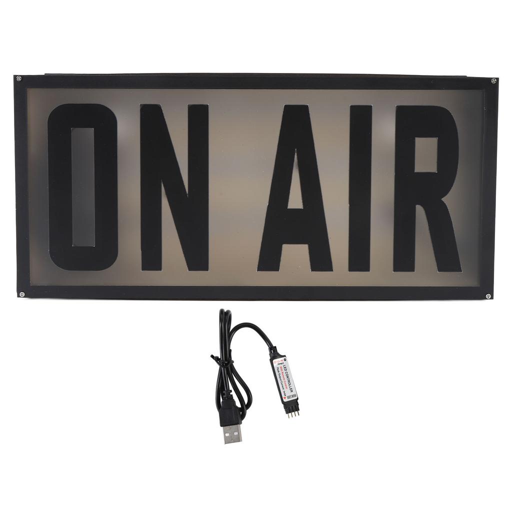 Studioleuchte Schild 12 Farben USB-betrieben Fernbedienung LED Live-Streaming Aufnahme Neonlichtschild