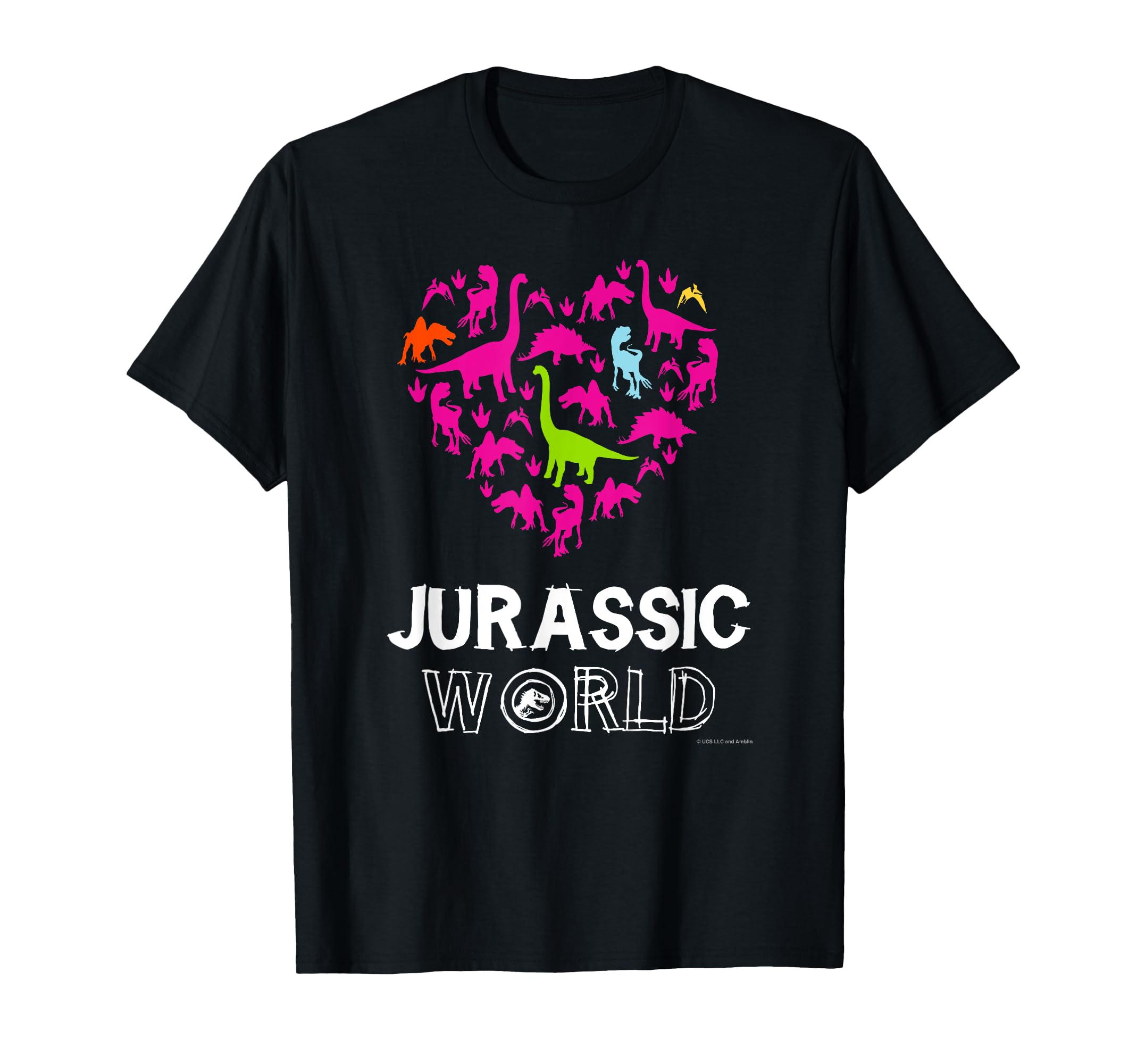 

Jurassic World HEART T-shirt чёрный