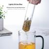 Eco Friendly Glass Tea Infuser Creative Tea Filter Sieve Heat Resistant for Gift Giving Loose Leaf Herb Tea Making