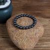 Fashion Magnetic Hematite Beads Bracelet Men Nature 4-20mm Reiki Healing Energy Stone Bracelets for Women Protect Health Jewelry