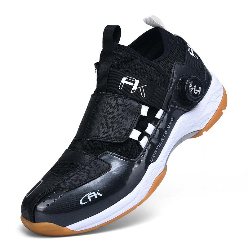 36-46 Couple Plus Size Shock-absorbing Anti Slip Wear-resistant Breathable Tennis Shoes Volleyball Shoes Badminton Shoes