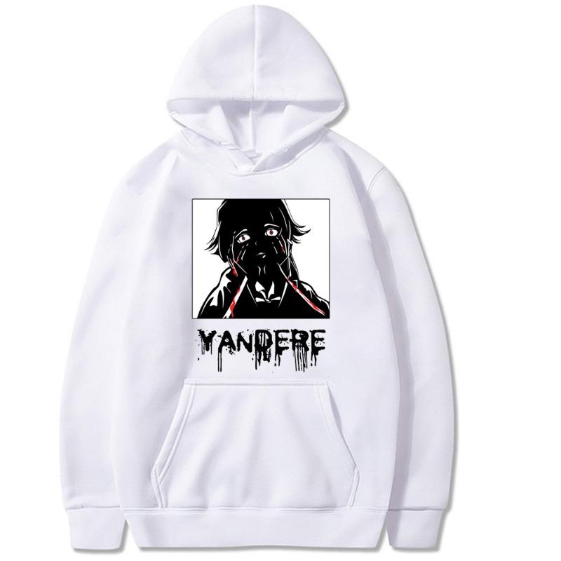 Mirai Nikki Yuno Gasai Future Diary Yuno Hoodies New Men Long Sleeve Sweatshirts Women Streetwear Pullovers Sudaderas