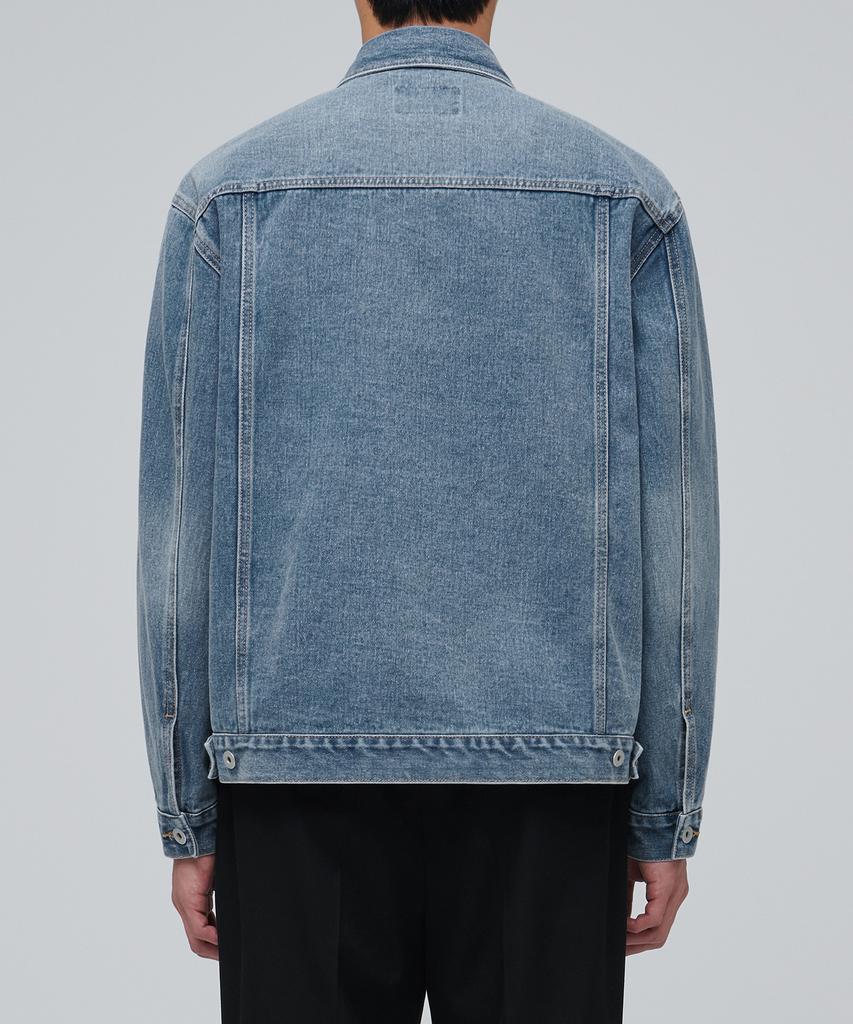 Musinsa Standard Relaxed Denim Trucker Jacket 2 [Light Indigo]
