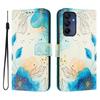 Luxury Flip Leather Case For Samsung Galaxy A17 A07 A16 5G Flip Cover on For Samsung A17 A06 4G Wallet Bags Flower Cases Shell