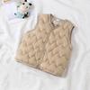 Children's Cotton Vest: Slim Fit, Warm & Thickened for Boys and Girls - Autumn/Winter Wear for Small and Medium Kids.