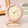 Alarm Clock Student Mini Version Bedroom Desk Bedside Ornaments Ins Retro Paint Simple Creative Hour Clock
