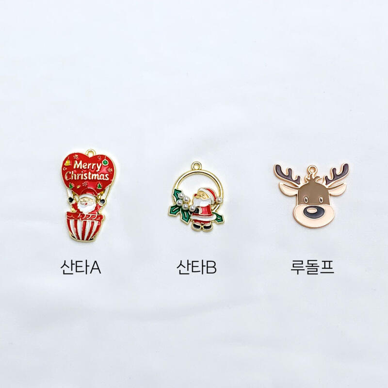 Christmas Santa Rudolph Pendant Accessories