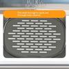 Sink Hanging Drain Basket Heat Resistant Food Grade Kitchen Vegetable Washing Drain Rack for Kitchen Food Scrap Filtering