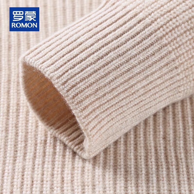 ROMON Men's V-Neck 100% Pure Cashmere Sweater