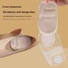 Orthopedic Gel Heel Pad: Unisex, Soft Granules, Massage, Self-Adhesive, Invisible, Non-Slip, Shock Absorbing, Half Size