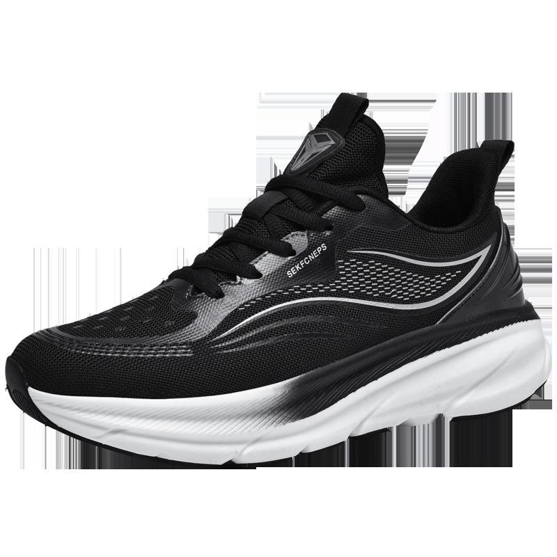

Sneakers men s summer breathable thin single mesh ultra-light thick-soled non-slip junior high school students running shoes men 44