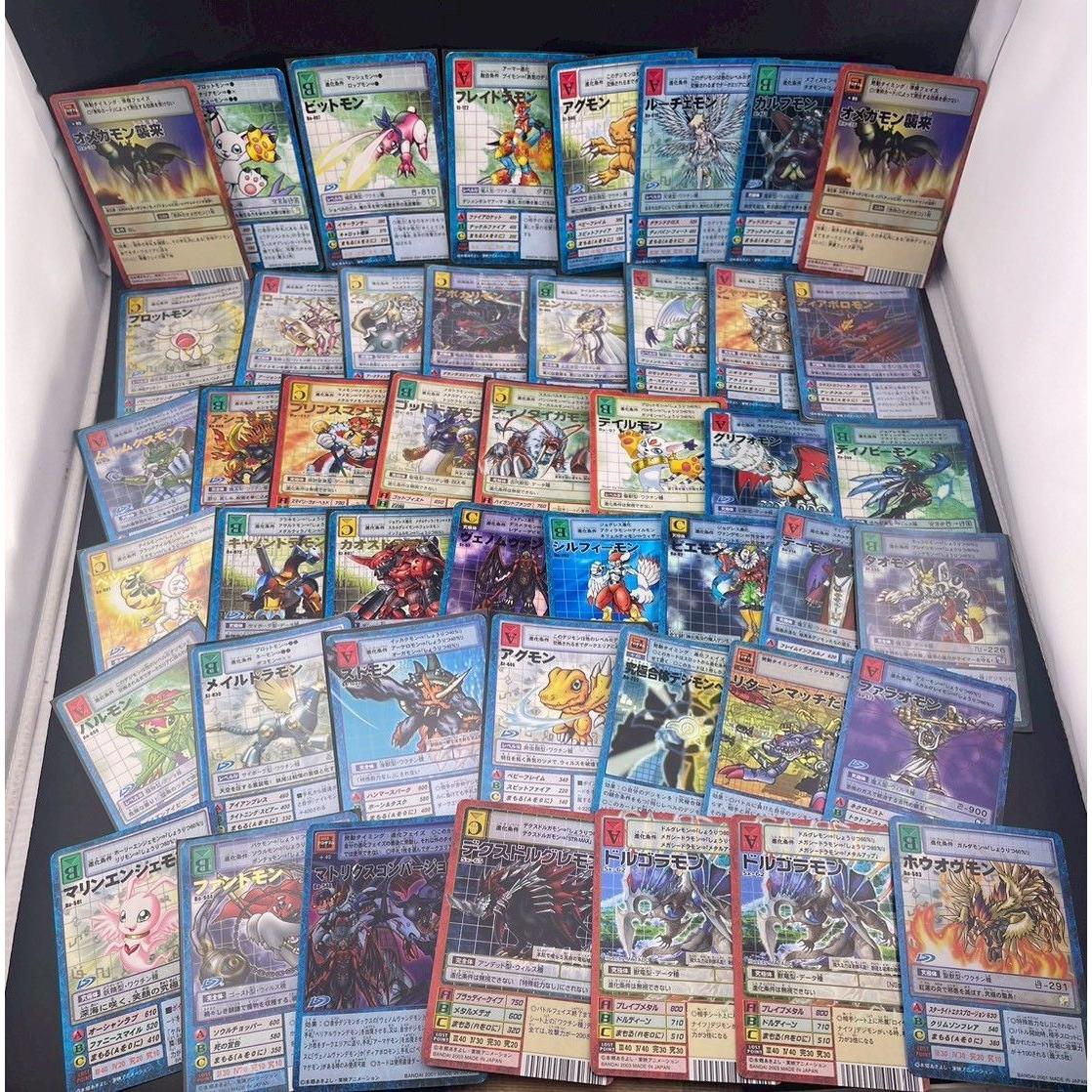 [Used item] Bulk sale Bo St Sx Bx Old Digimon Card 1999-2004 BANDAI Card Digimon Card