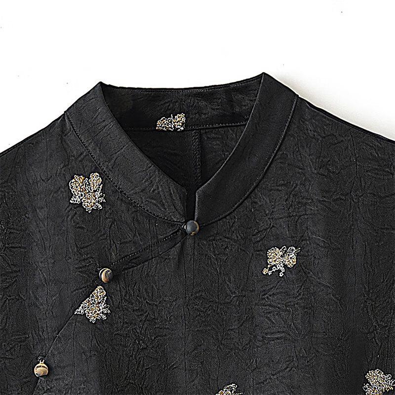 Women's Chinese Style Embroidered Sleeveless Blouse