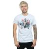 Marvel Mens Spider-Man Graffiti Pose T-Shirt