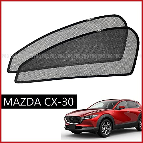 CGP Mesh Sunshade (2 Front Side Panels) for the New CX-30, Mesh Curtain, Car Shade, Sunshade, CGP-5248