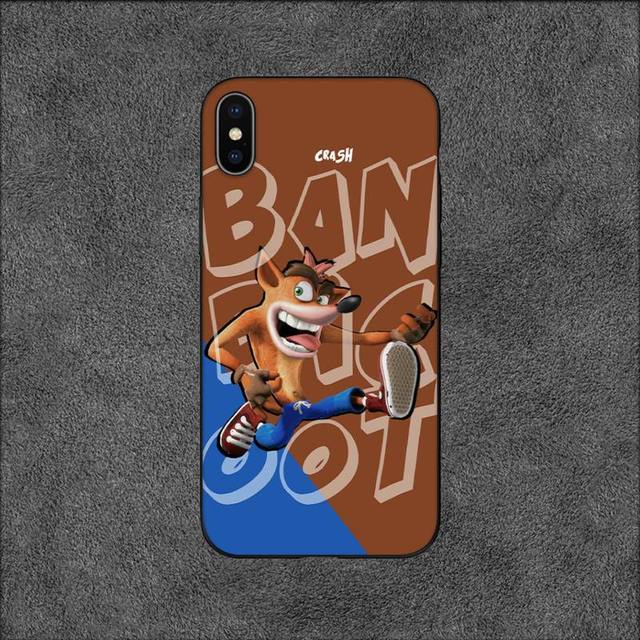 

Чехол для игрового телефона Crash Bandicoot для Iphone 11 12 Mini 13 14 Pro Xs Max X 8 7 6s Plus 5 Se Xr Shell iPhone12