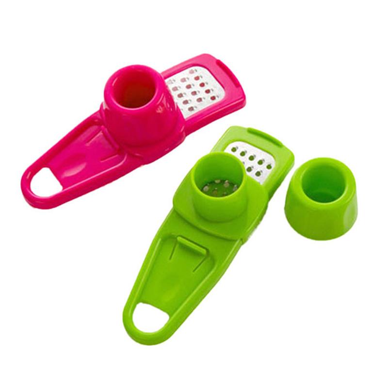 Household Garlic Peeler Functional Ginger Garlic Press Grinding Grater Planer Slicer Cutter Cooking Tool Kitchen Accessories