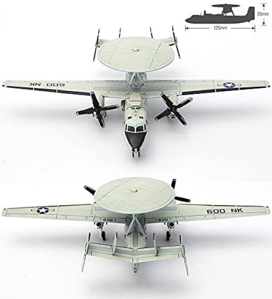 Academy Scale US Navy Hawkeye Black Eagles Plastic Model Kit 12623 1/144 E-2C VAW-113
