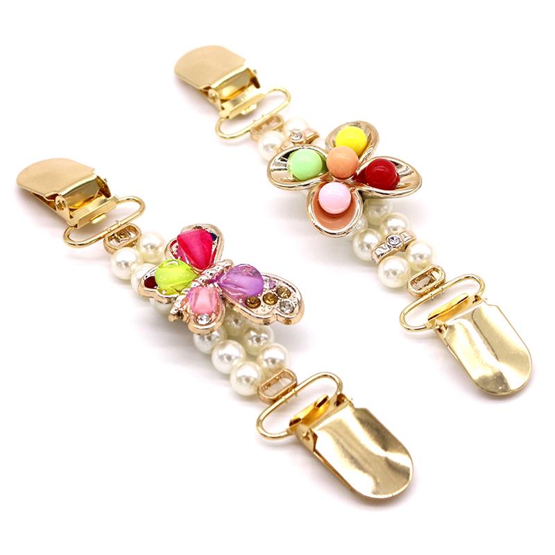 Pearl Sweater Clip Silk Scarf Button Vintage Duck Clip Shirt Dress Brooch Clip Cardigan Clip Clasps Blouse Shawl Fasteners Holder Clothing Accessories