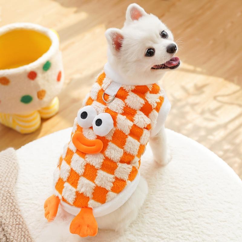 Autumn and Winter Pet Dogs, Cats, Clothes, Dog Supplies, Funny and Cute Cats, Cartoon Small and Medium-sized Dogs