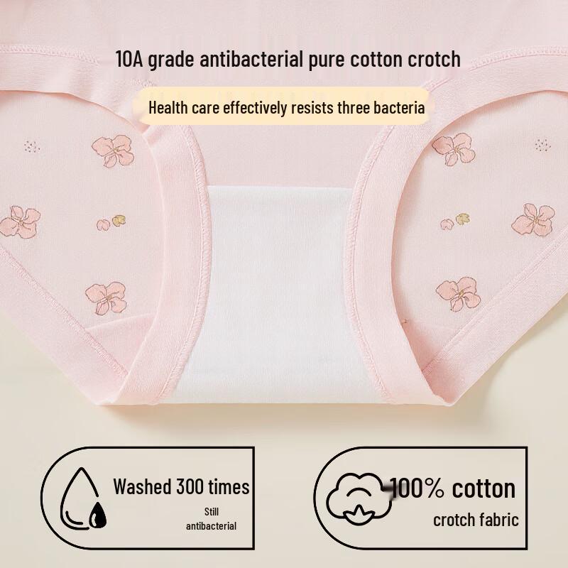 Cosmo Lady Women's Plus Size High-Waist Tummy Control Antibacterial Cotton Briefs 3-Pack