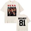 Ilya Rozanov 81 Heated Rivalry T Shirts Men Women High Quality Comfort Oversized T Shirt Vintage Summer Trend TShirt Streetwear