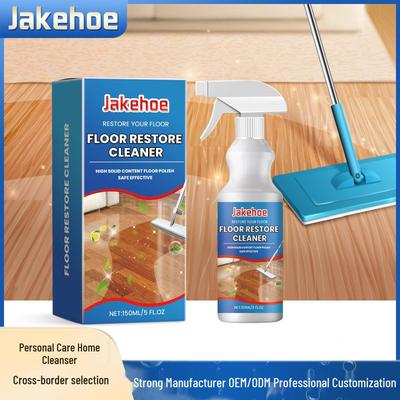 JAKEHOE Floor Cleaner & Polisher: Multi-Effect Stain and Scale Remover for Wood Floors