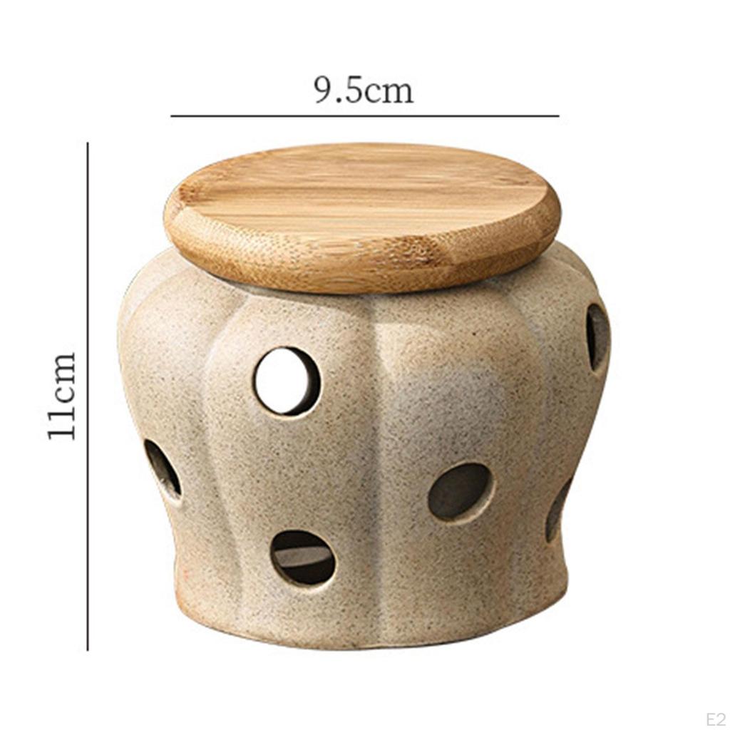 Garlic Keeper Home Decor Compact Countertop Ingredient Sturdy Gift Breathable Ventilated