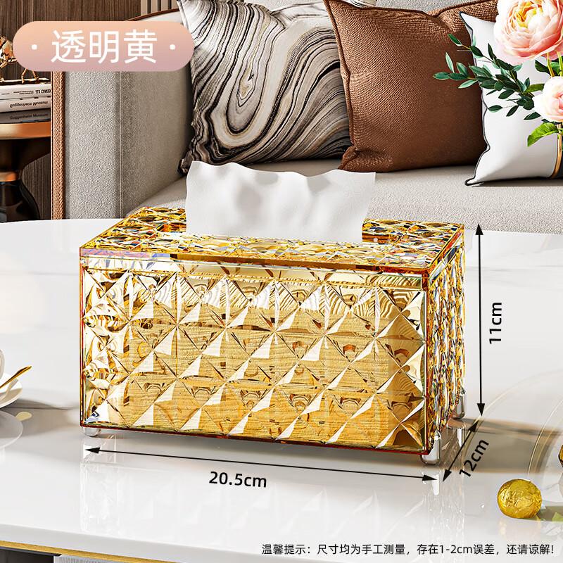 Muming European Style Transparent Tissue Box